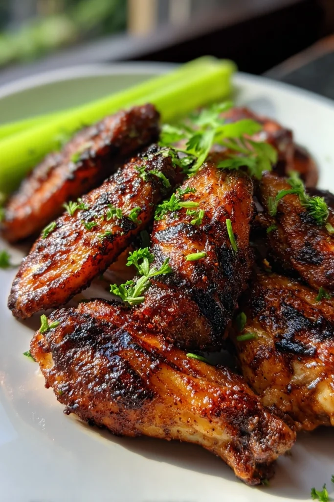 Bat Wings (Spicy Blackened Chicken Wings)