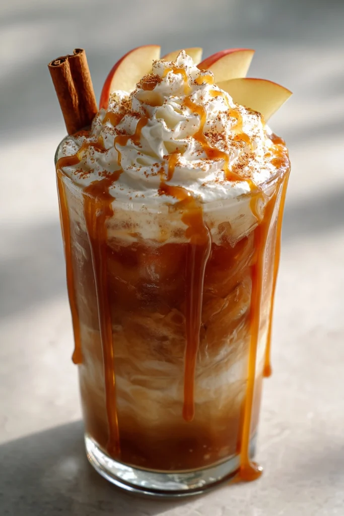 Caramel Apple Spice Iced Coffee Recipe