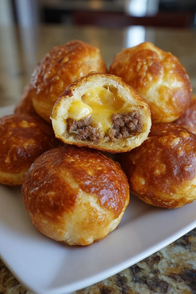 Cheeseburger Pretzel Bombs You’ll Crave All Week