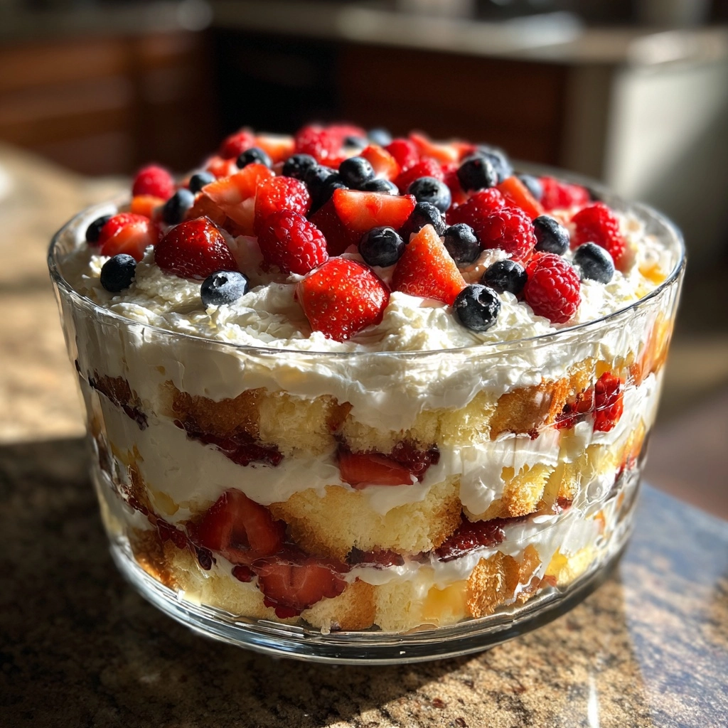 Angel Berry Trifle