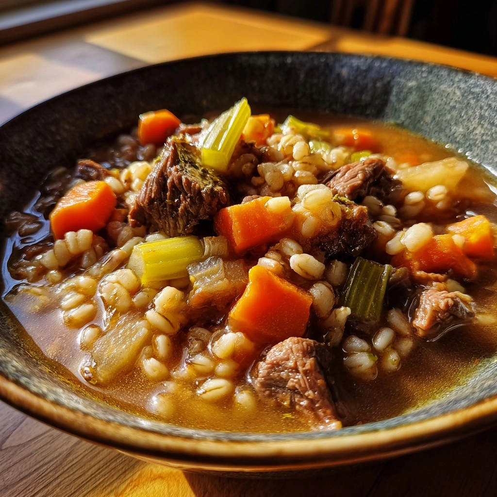 Beef Barley Country Soup