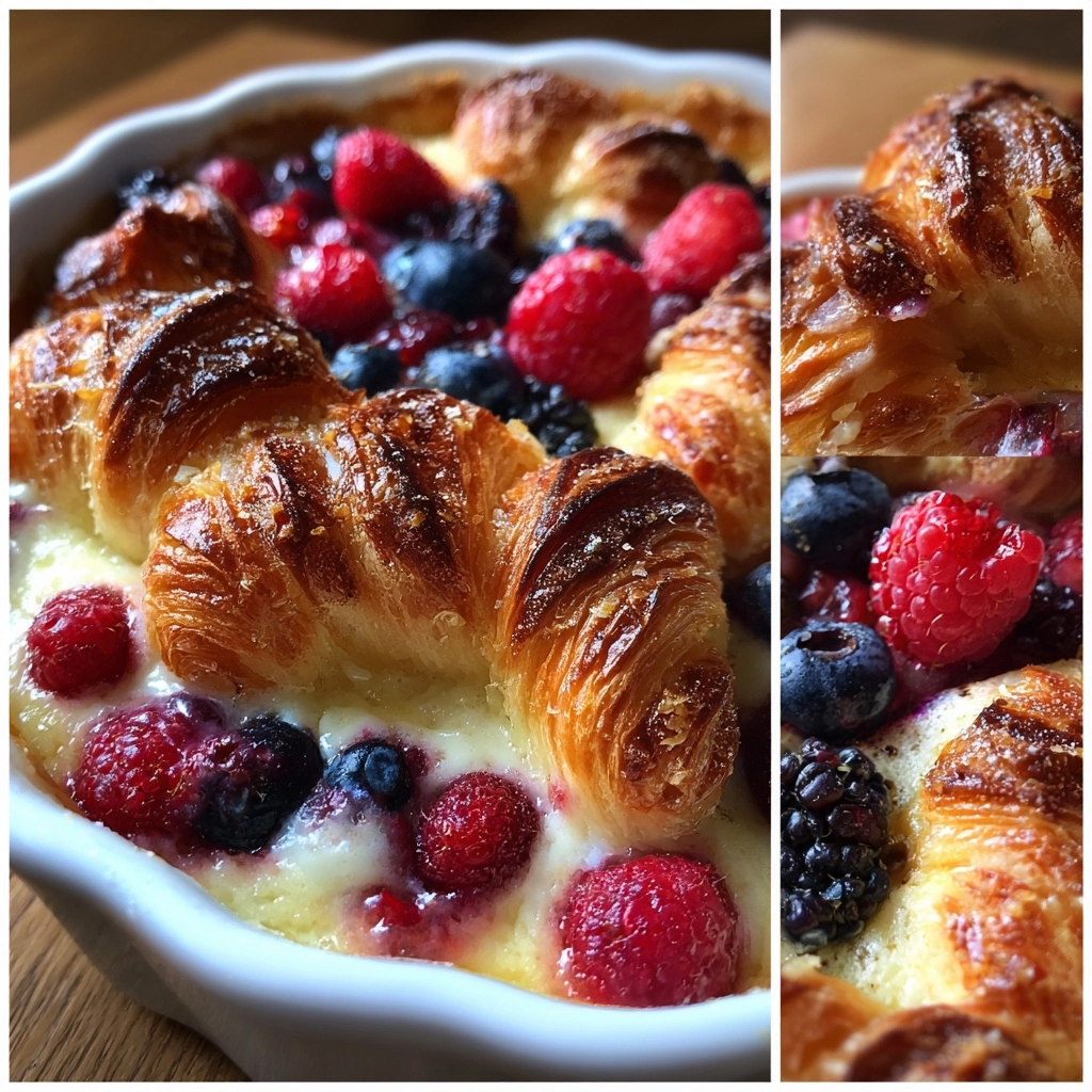 Berry Croissant Bake