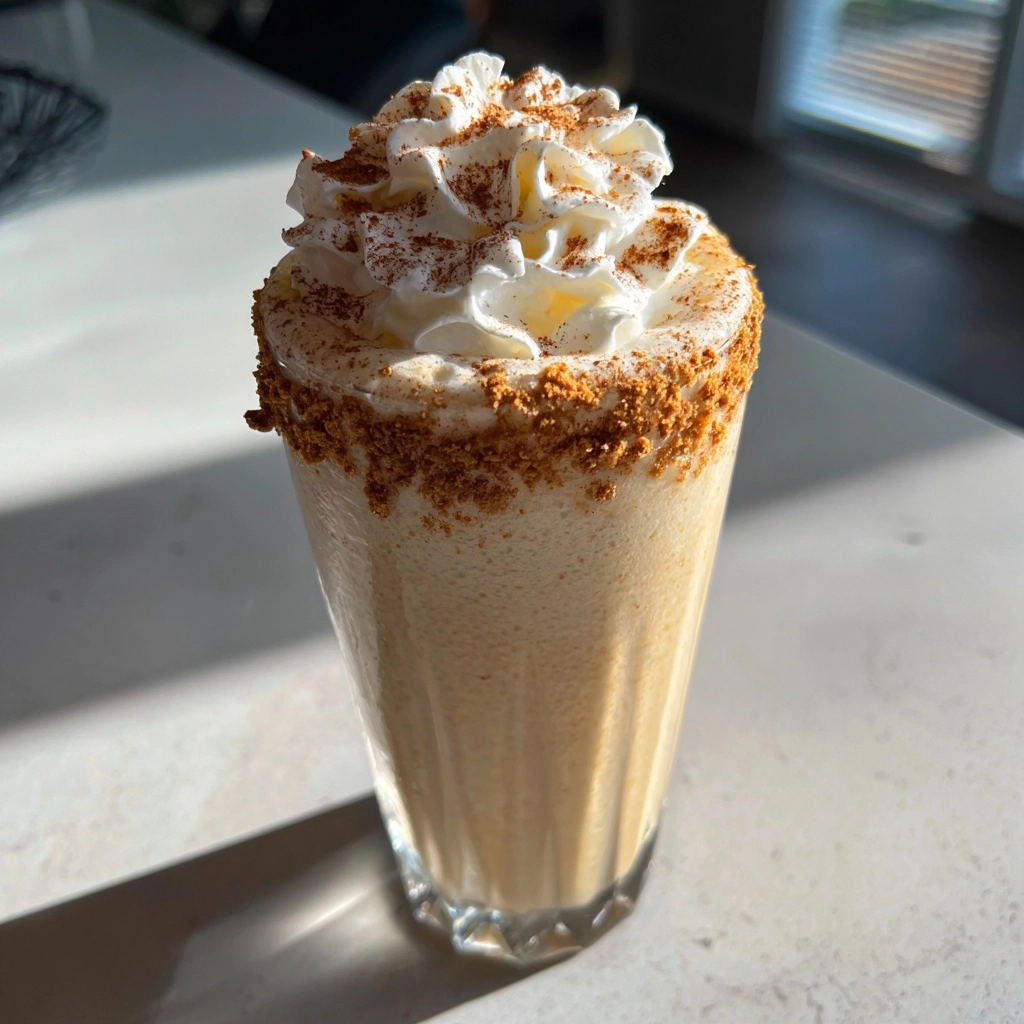 Boozy Gingerbread Milkshake