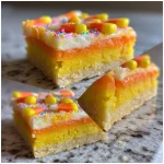 Candy Corn Shortbread