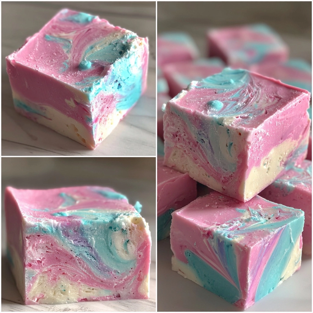 Cotton Candy Fudge