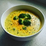 Creamy Broccoli Cheddar Soup Recipe
