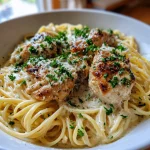 Creamy Garlic Parmesan Chicken Pasta