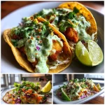 Crispy Baja Fish Tacos with Avocado Crema in 30 Minutes