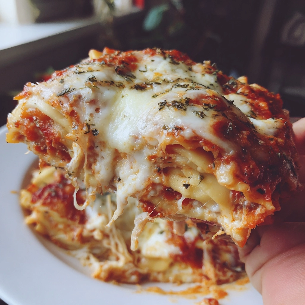 Crockpot Ravioli Lasagna – The Easiest Cheesy Comfort Food!