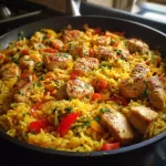 Easy One-Skillet Mexican Chicken and Rice Recipe Delight