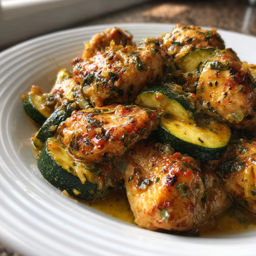 Flavorful & Easy Mediterranean Chicken Zucchini Bake Recipe