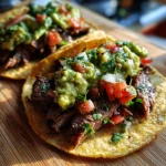 Flavorful Grilled Steak Tacos with Avocado Salsa Recipe