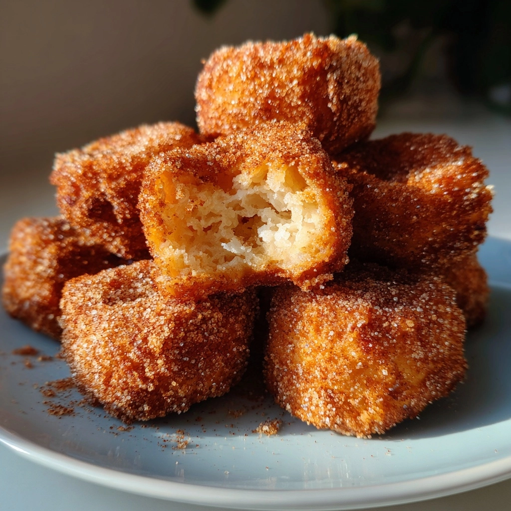 Healthy Air Fryer Churro Bites