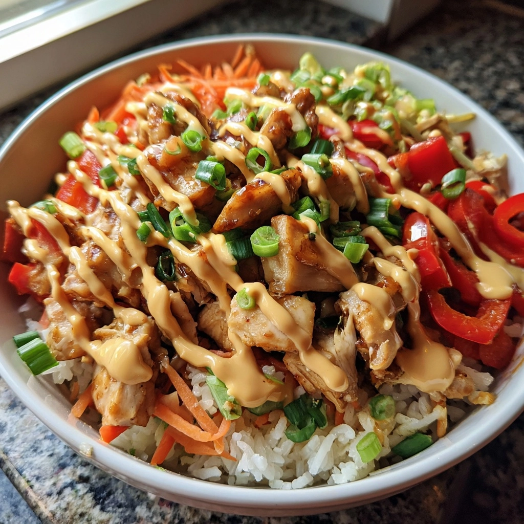 Irresistible Bang Bang Chicken Bowl Recipe: Flavor Explosion