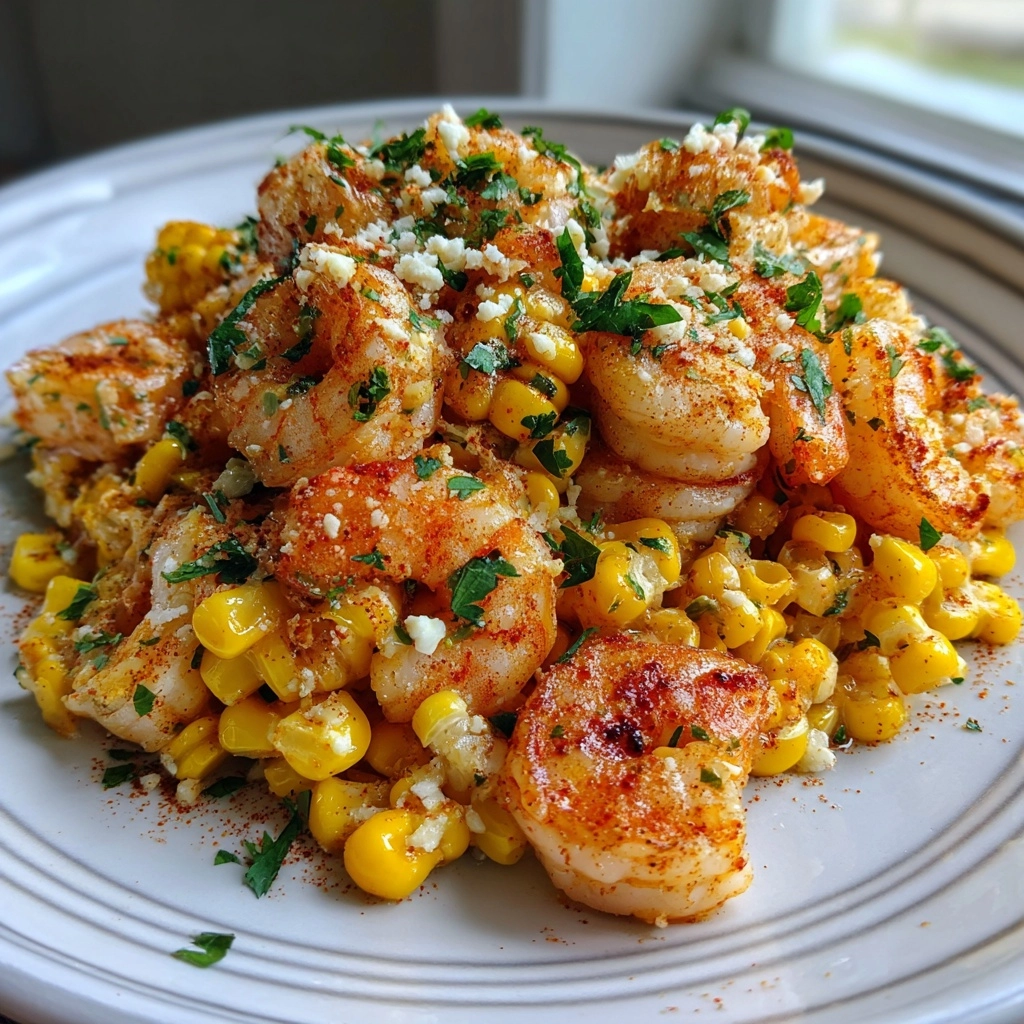 Irresistible Mexican Street Corn and Shrimp Recipe Delight