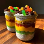 Keto Chia Pudding Graveyard Cups