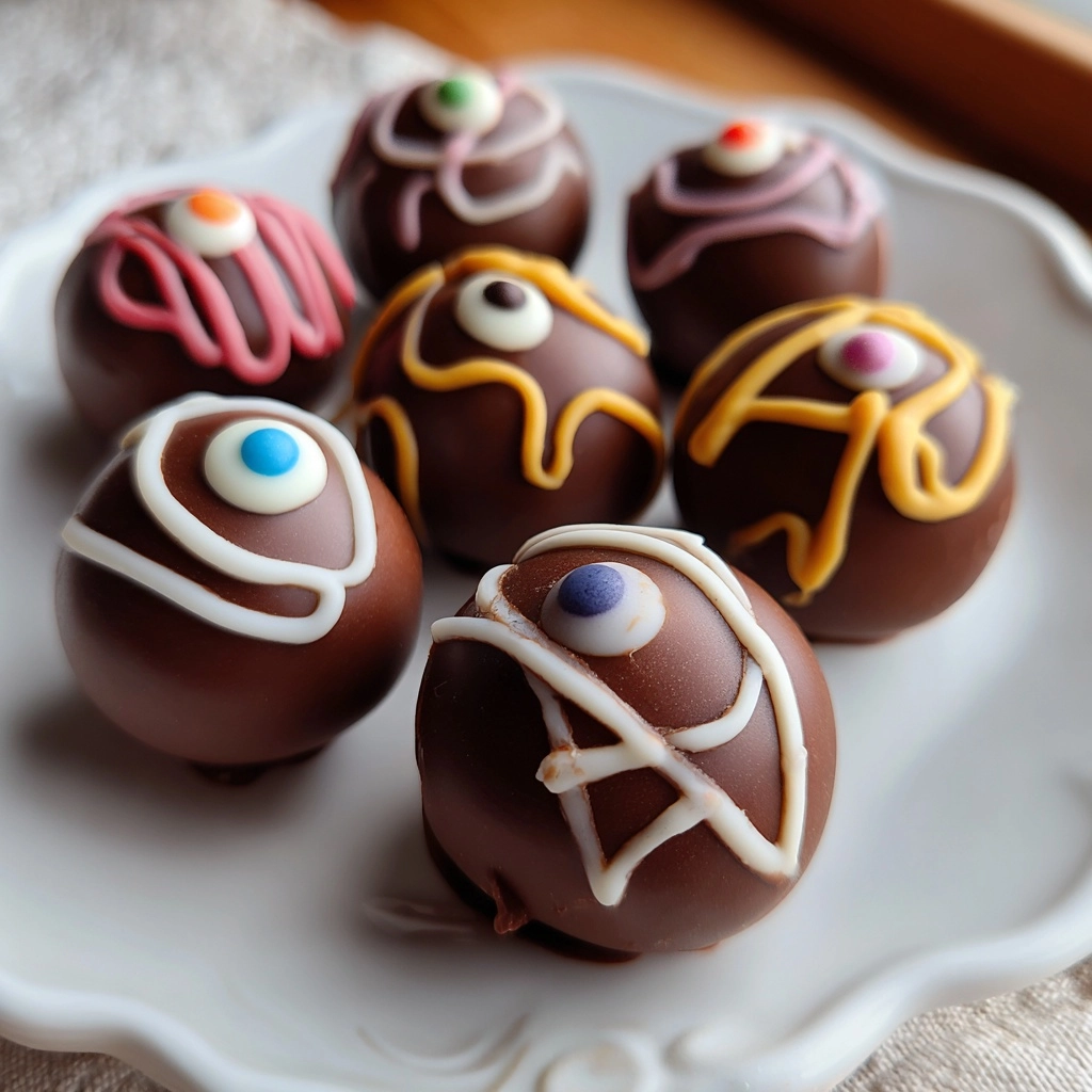 Low-Carb Chocolate Eyeballs