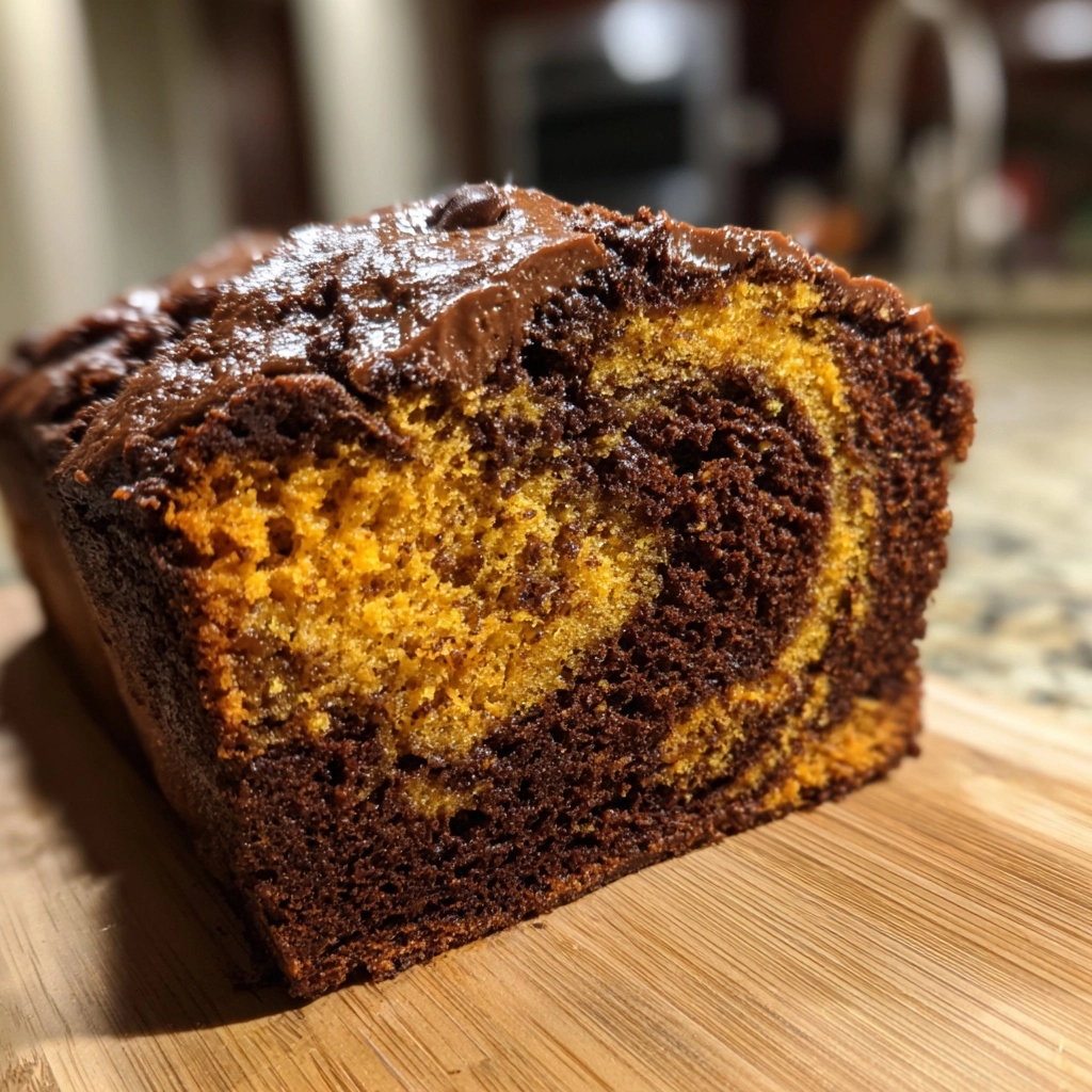 Moist Chocolate Pumpkin Bread