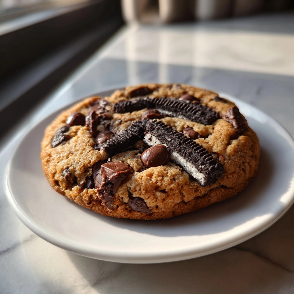 Monstrously Delicious Halloween Oreo Chocolate Chip Cookies