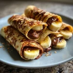 Nutella Banana Sushi