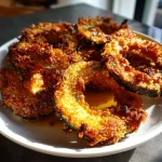 Parmesan Roasted Acorn Squash Rings