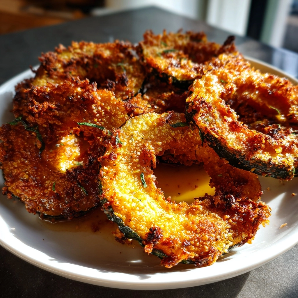 Parmesan Roasted Acorn Squash Rings