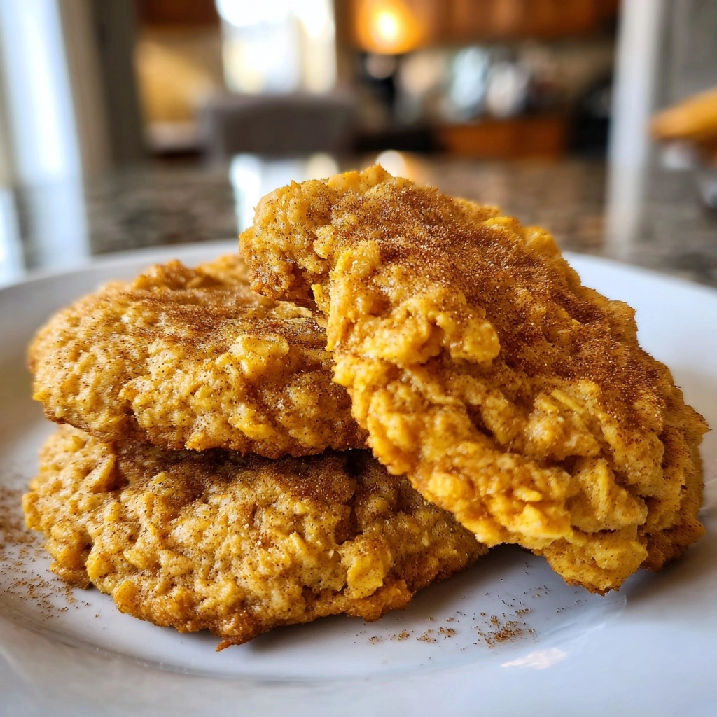 Pumpkin Oatmeal Cookies
