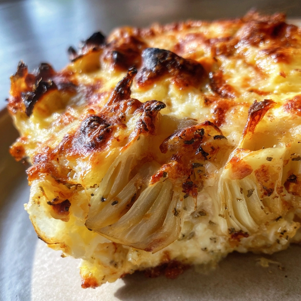 Roasted Fennel Apple Gratin