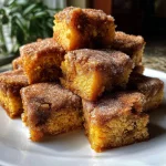 Snickerdoodle Blondie Bites (Pumpkin-spiced blondie bites)