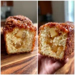 Spiced Apple Cider Donut Loaf with a Cinnamon Sugar Crust - Savory Splash