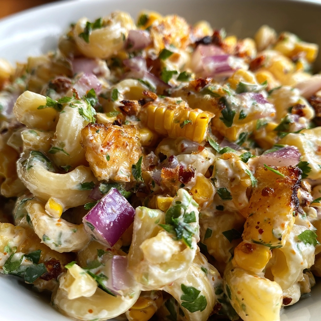 Tasty Mexican Street Corn Pasta Salad