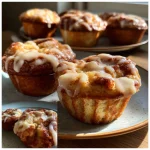 The Best Pumpkin Cinnamon Roll Muffins Ever