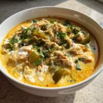 The Easiest Crockpot White Chicken Chili with Cream Cheese (Kid-Friendly Fall Dinner Recipe!)