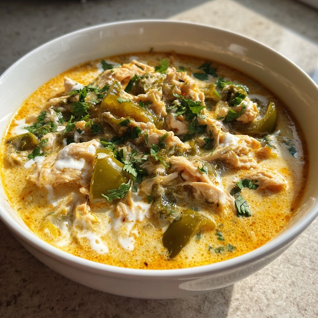 The Easiest Crockpot White Chicken Chili with Cream Cheese (Kid-Friendly Fall Dinner Recipe!)