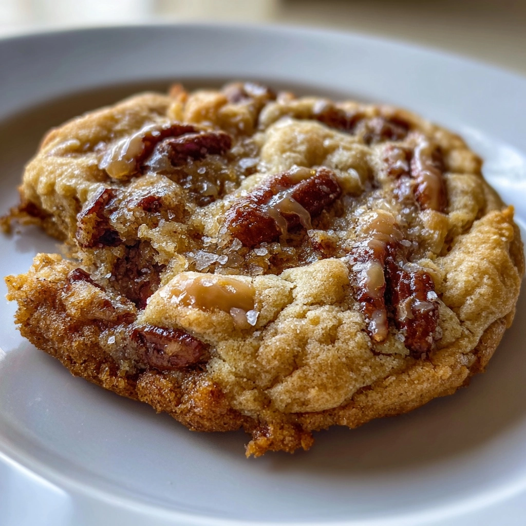 The best pecan pie cookies a crumbl copycat cookie perfect for thanksgiving dinner and dessert