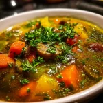 Witches Brew Stew (Halloween Soup)