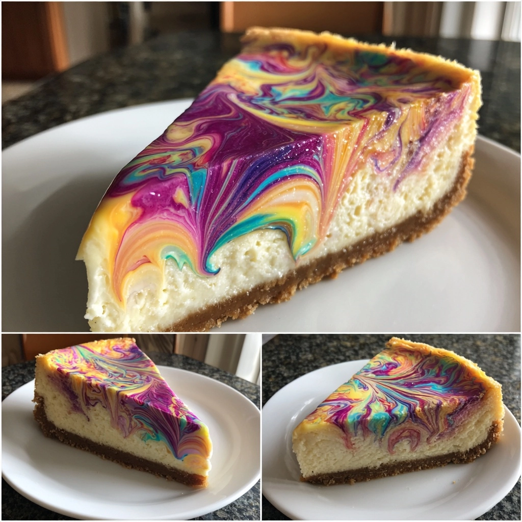 Witches’ Brew Swirl Cheesecake