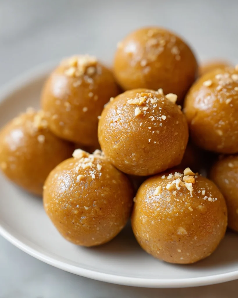 3-Ingredient Peanut Butter Protein Balls (No Bake)
