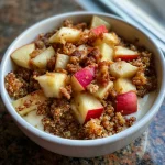 Apple Pear Quinoa Breakfast Bowls
