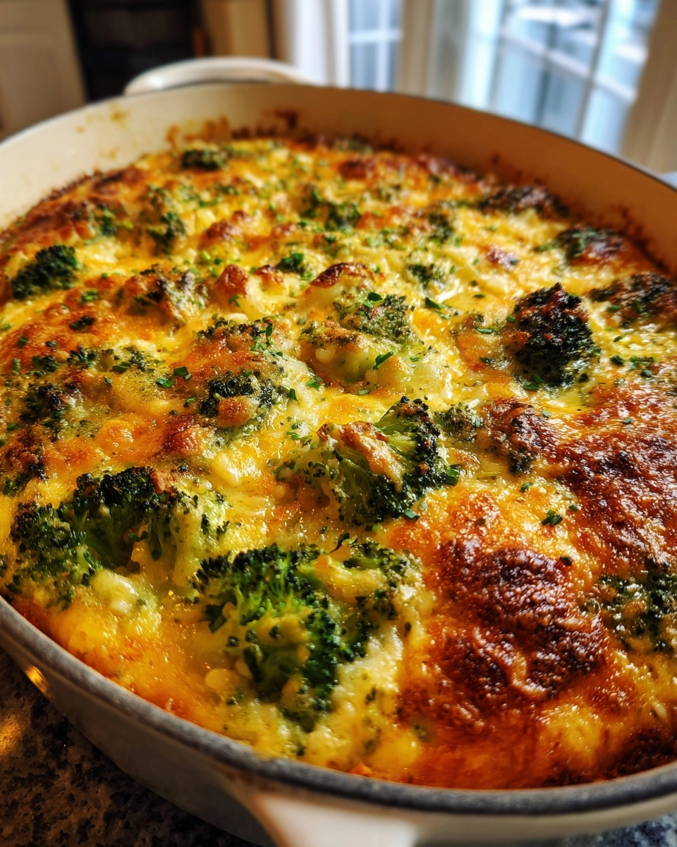 Best Broccoli Casserole Recipe with Rice and Velveeta Cheese