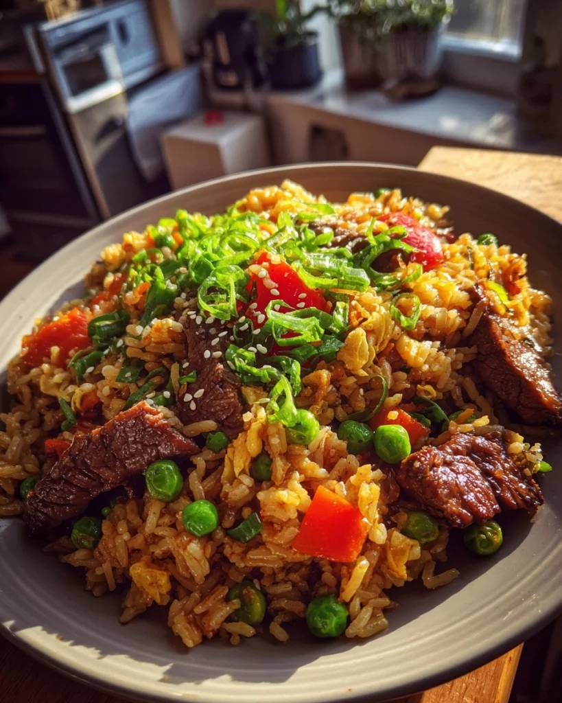 Better-Than-Takeout Steak Fried Rice