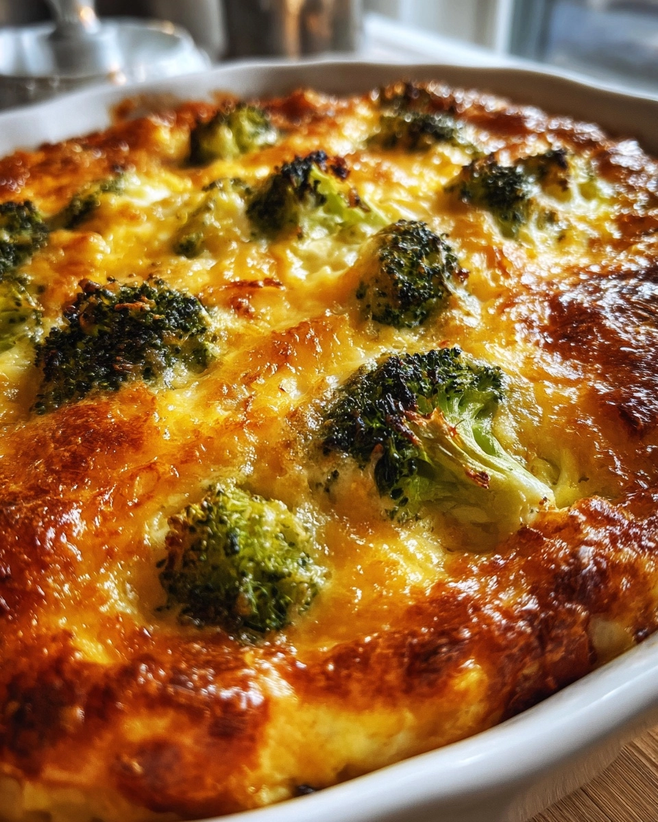 Broccoli Cheese Bake â€“ A Cozy, Cheesy Side for the Holidays