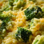 Broccoli Cheese Rice Casserole