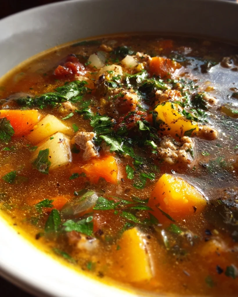 Cozy Ground Chicken Soup Recipe for Chilly Days