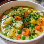 Cozy Veggie Pot Pie Soup