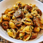 Creamy Bold Honey Garlic Sausage Pasta
