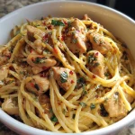 Creamy Sweet Spicy Honey Garlic Chicken Pasta