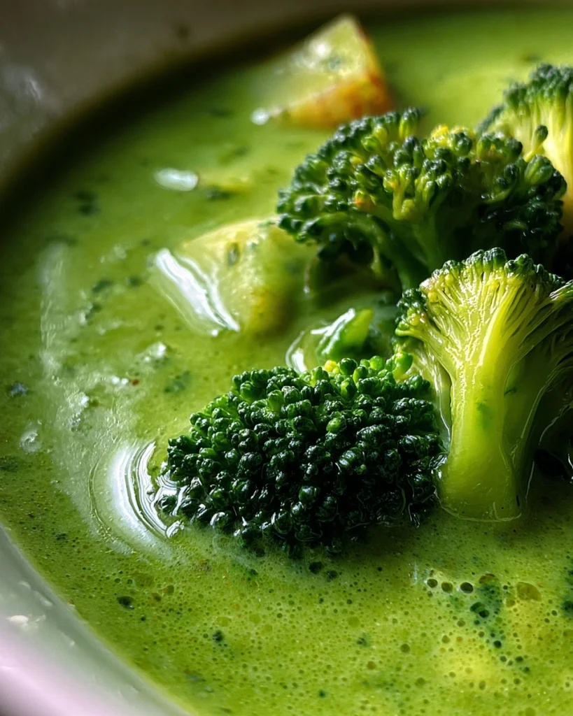 Creamy Vegan Broccoli Potato Soup