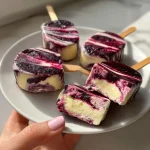 Forbidden Forest Blackberry Cheesecake Pops