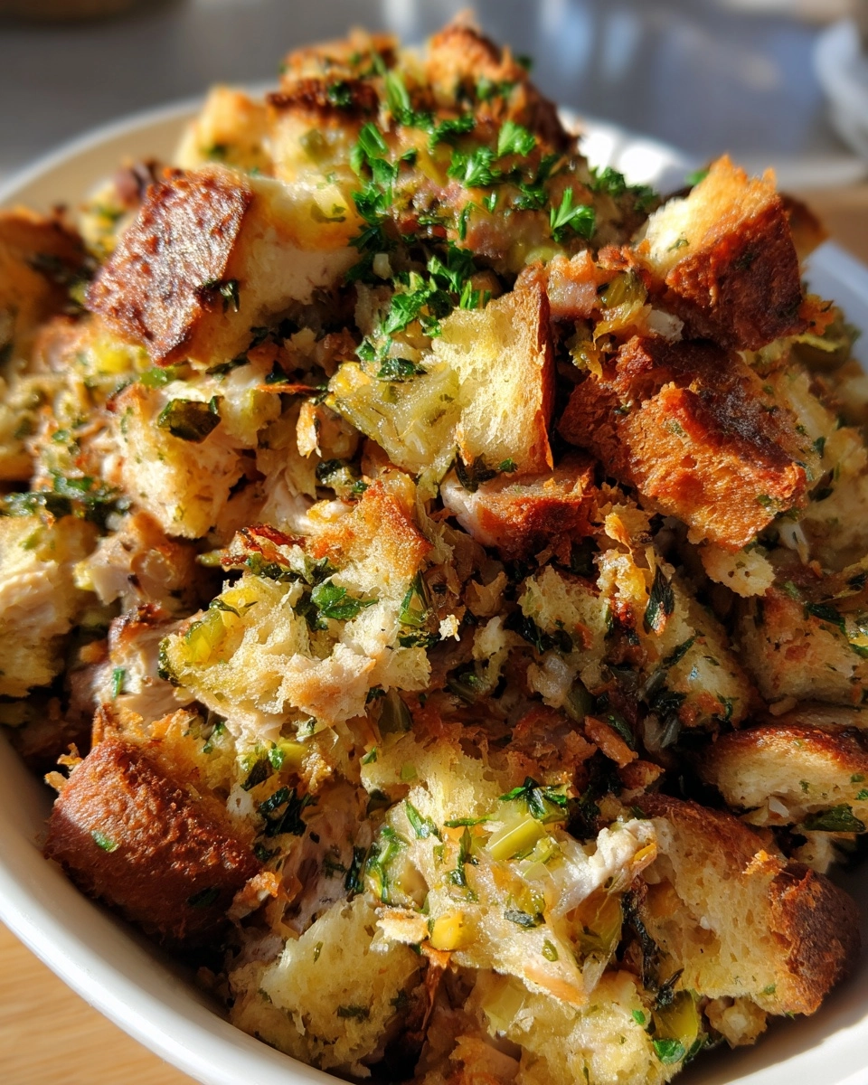 Irresistible Old Fashioned Thanksgiving Turkey Stuffing Recipe